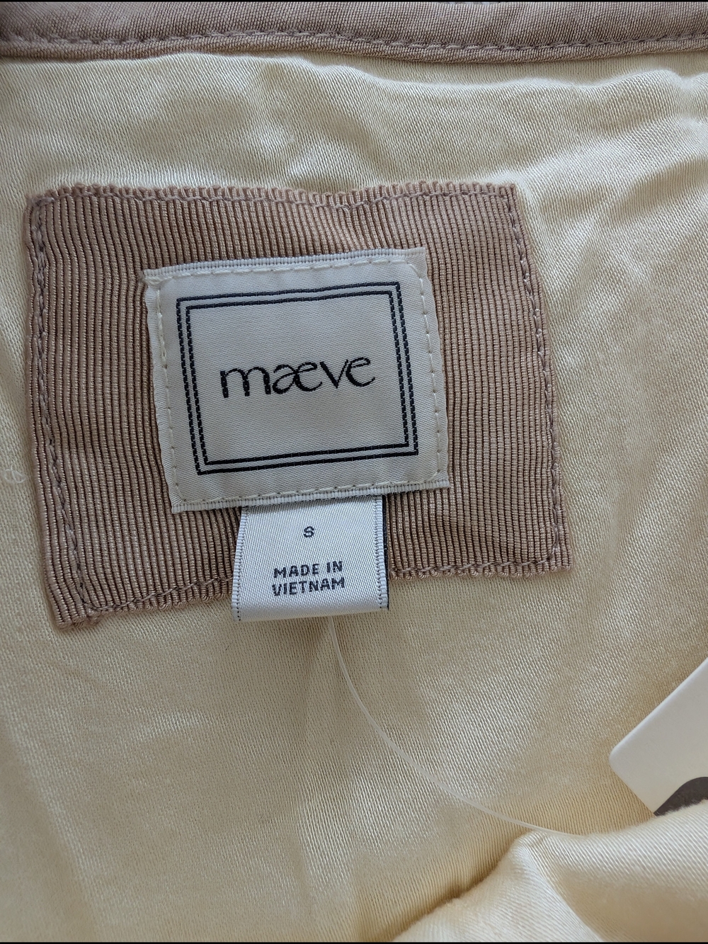 Anthropologie Maeve Arlette Mini Dress Yellow Size S NWT - Picture 5 of 14